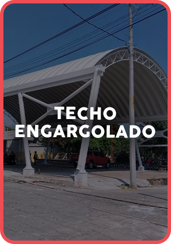 Techo engargolado