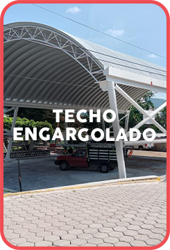 Techo engargolado